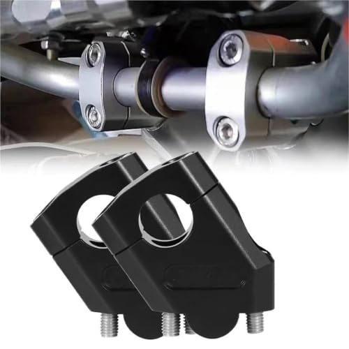 Elevadores de manillar para motocicleta XJR1300 extensor plata 6