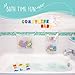 Comfylife 2 x Mesh Bath Toy Organizer + 6 Ultra Strong Hooks + 36 Bath Letters & Numbers – Eco-Safe, Fun, Educational Foam Letters and Perfect Toy Storage Net for Baby Bath Toys & More