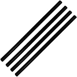 EnHike 耐熱シリコンチューブ ST-330 & ST-340 & ST-310用 φ4-φ6×125mmカット済み4本 (ブラック)