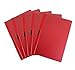 Produktbild 5er Pack Office Schnellhefter rot Klemmhefter Clip-Hefter DIN A4 PVC Sichthefter