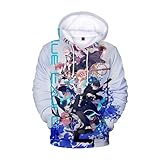 GO2COSY Anime Blue Exorcist Hoodie Ao no Exorcist Costume Sweater Jacket Sweatshirt Pullover Fleece