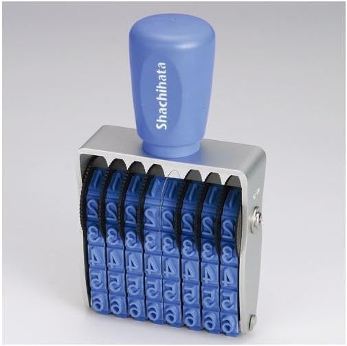 シヤチハタ 回転ゴム印 CF-82G 欧文8連2号 ゴシック top1-ds-2570493 [独自簡易包装]