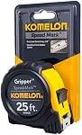 Komelon SM5425 Mesure de la bande de lame en acier revêtu acrylique de marque de vitesse, 25-Inch par 1-Inch, Lame blanche