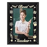 D24TIME Teacher Appreciation Gifts Wooden 4x6 Teacher Picture Frame for Women Teacher Appreciation D
