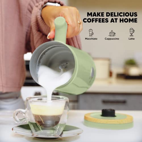 image for Starument Electric Milk Frother and Steamer - Automatic Milk Foamer & 