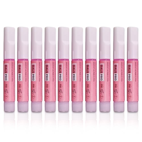GALSPRO Press on Nail Glue – 10 Pack 0.07oz for Press Ons Fake Nails, Strong, Easy Application & Quick Drying Time, Long Lasting for Acrylic Nails