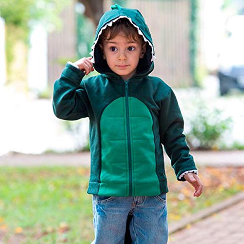 Casaco Moletom Infantil Menino Dinossauro (8 anos)