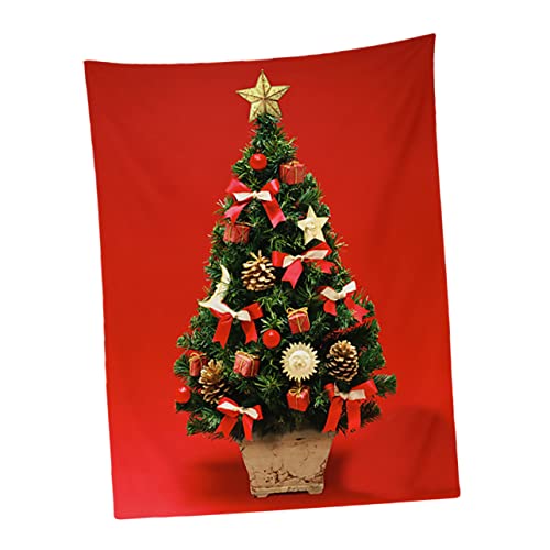 Tapiz colgante de Navidad para crear un fondo fotográfico creativo en tus fiestas familiares