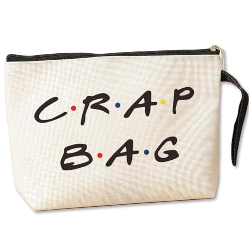 Cosmetic Bag for Women Colleague Sister Fans Best Friends BFF Pouches for Organization Portable Waterproof Toiletry Bag Christmas Birthday Gifts Friends Merch Makeup Bag Friendship Gifts Bestie Gifts