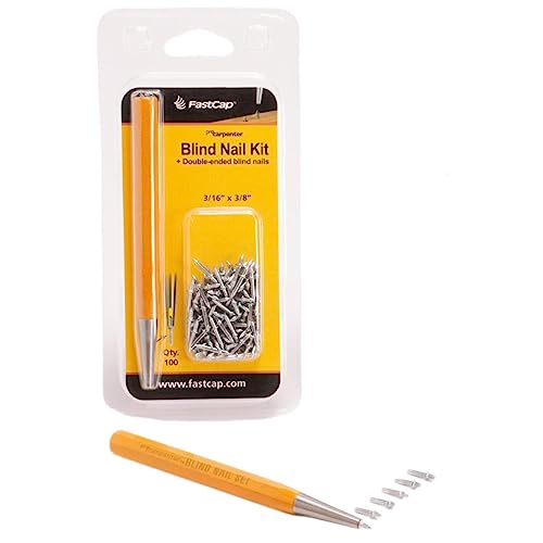 FastCap Blind Nail KIT Blind Nail Tool Kit and 100 Nails - Image 2