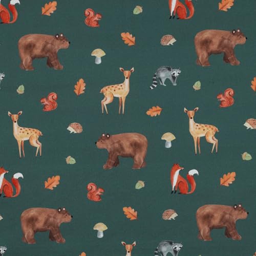 VmG-Store 1 m Cotton Fabric for Sewing 100% Cotton Sewing Fabric, No Sold by the Metre