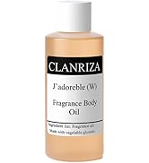 CLANRIZA J'Adoreble Natural Fragrance Body Oil - Pure &amp; Natural Long-Lasting Perfume Oil for Wome...