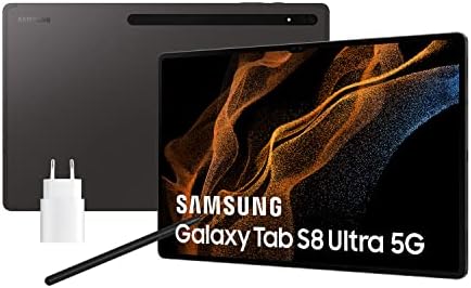 Samsung Galaxy Tab S8 Ultra with Charger - 14.6 Inch Tablet (12GB