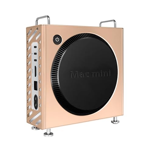 DEEDRR Aluminum Chassis Stand/Holder/Case for 2024 Mac mini M4/M4 Pro