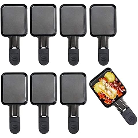 Zeewoo Mini Sartenes de Raclette para 4 Personas Cover