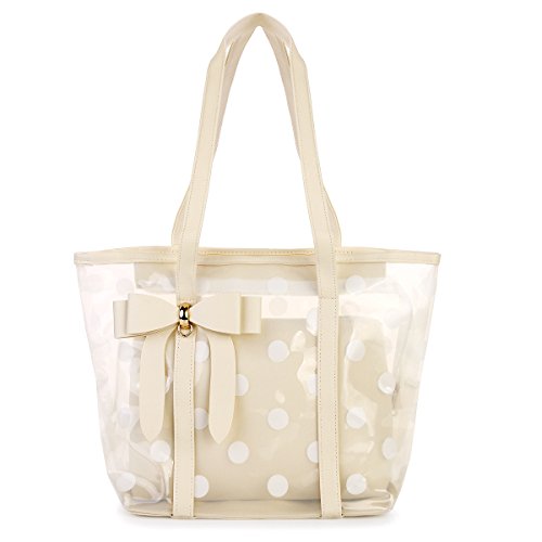 Image of Women's Clear Tote Bags Multi-Use Shoulder bag Handbag Beach bag Shopping Bag | Multi-Use