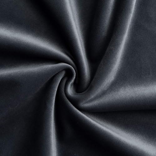 Image of 2 Pcs Reversible Velvet Pillow Covers Throw Pillow Case Soft Cozy Velvet Rectangle Home Decorative Throw Cushion Covers for Couch and Bed, Sofa (16x24 inch, Grey)