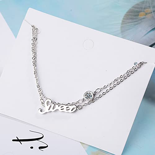 Men's Diamond Watch Sparkling Zircon Stone Bracelet Cuffs Jewelry For Women Girls Gifts Exquisite (Silver, One Size) #TOP1