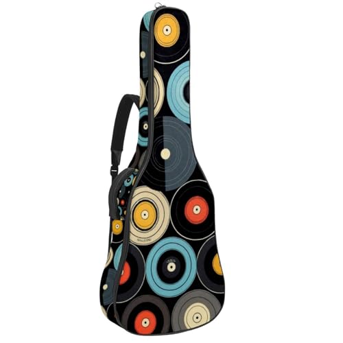 Étui guitare étanche anti-choc universel grand format à poches