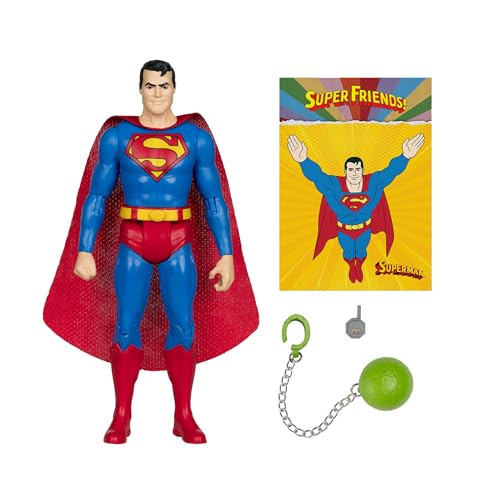 McFarlane DC Retro Superman (Super Friends) 6in Action Figure Toys, Multicolor, 6 inches - Image 2