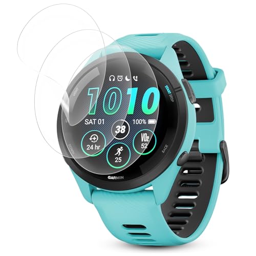 GARMIN(�K�[�~��) Forerunner 265S �p �ی�t�B���� �y3���Z�b�g�z TPU���t���t�B���� �����C�� �����ߗ� �w��h�~ �R�C�A GARMIN Forerunner 265S Music �t�B���� ����y���t�� �P�[�X�Ɋ��Ȃ� ��