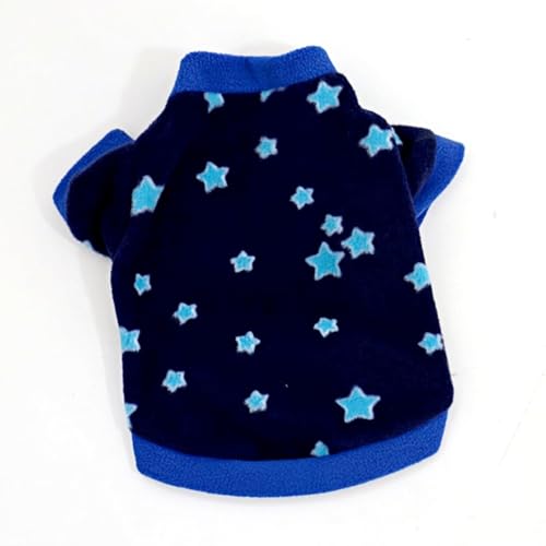 Poo4kark Weicher Fleece-Pullover für kleine Hunde im 3er-Set wärmende Winterbekleidung für Chihuahua...