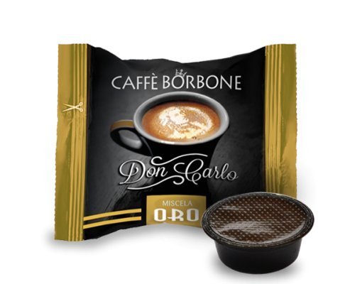 CAFFÈ BORBONE DON CARLO - MISCELA ORO - Box 50 A MODO MIO COMPATIBLE CAPSULES 7.2g