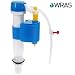 Rovtop Toilet Fill Valve, with Adjustable Quick Shut Off and Perfect Flush Anti-Siphon