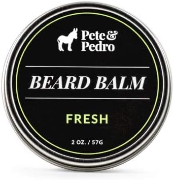 Pete and Pedro Fresh Beard Balm - Conditions, Hydrates, Styles, and Tames Beards