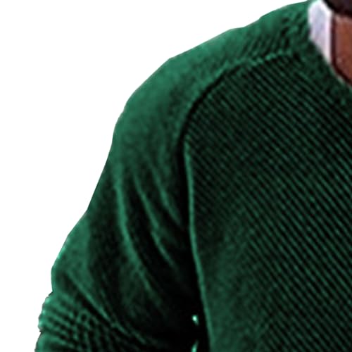 Men's Slim Fit Knit Pullover Men Crewneck Casual Long Sleeved Sweater Male Twill Stretch Solid Sweater2