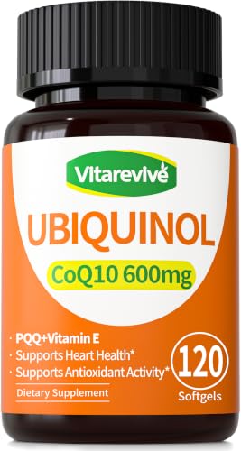Vitarevive Ubiquinol CoQ10 Supplement with PQQ