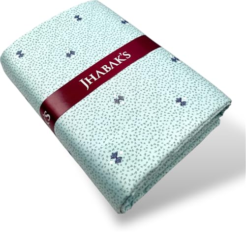 Image of JHABAK'S Unstitched Print Shirt Fabric for Men - Polycotton Material - Shirt Piece Cloth