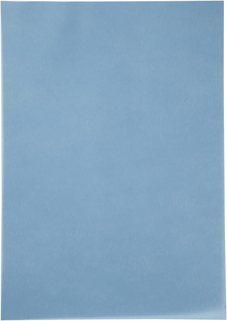 Happy Moments Vellum Paper and cellophane, Light Blue, One Size