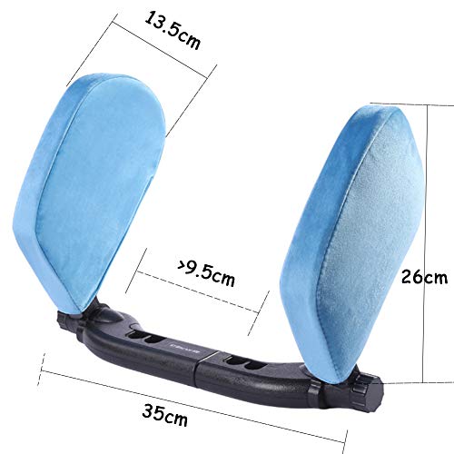 Almohada para reposacabezas de asiento de auto ajustable miniatura 6