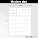 Guasslee Wall Calendar 2026-2027, Vertical Calendar Wall 2026, Jan. 2026-Jun. 2027, 18-Month Paper Calendar Spiral Bound, Monthly Planner Wall for Office School Home Easy Organizing, 14” X 11”