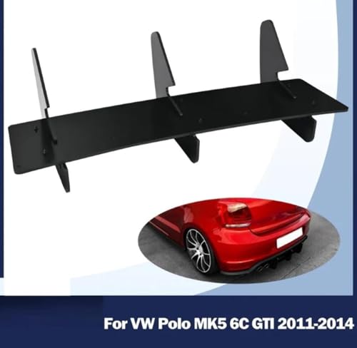Image of Body Styling-Body Kit Rear /Front 3PC 4PC Splitters & Spoilers Various Type of Fin Diffusers and 2PC Big Small Sides ABS Mirror Covers & Wheel Arches Car Accessories (3FIN Polo MK5 Diffuser)