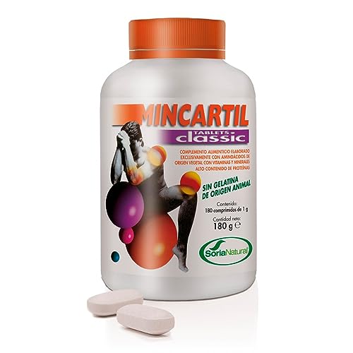 Soria Natural Mincartil Classic Tablets - Mejora la Función Articular, Mantiene Huesos Fuertes -...
