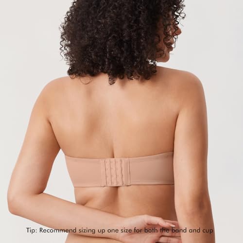 Image of DELIMIRA Confishape Strapless Full Coverage Plus Size Bra