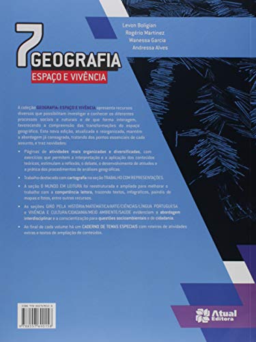 Geografia espaço e vivência - 7º ano