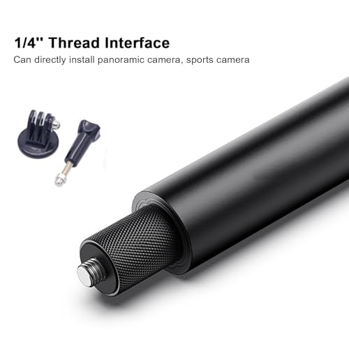 Soporte de golf para teléfono y trípode monopod extensible ajustable para vídeos en césped 5