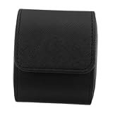 BESPORTBLE Caja Organizadora Portátil para Reloj con Cierre Seguro Diseño Elegante PU Cuero Resistente Compacto y para Viajes y Diario