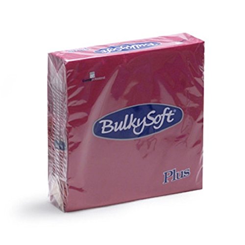 Bulkysoft tovagliolo rainbow plus 2 veli 38 x 38 colore bordeaux (1000044924)