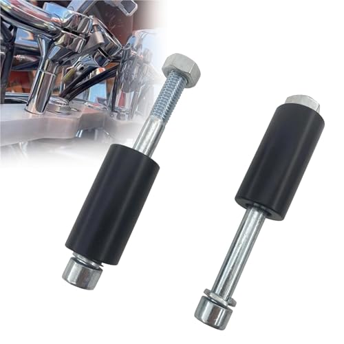 Rehausseur guidon noir 2" Kawasaki Vulcan 900 800 1500 entretoise moto