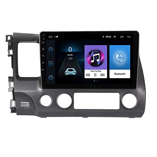 Android Auto Radio Mit Navi FüR Honda Civic 2006-2011 10.1 Zoll Touchscreen Autoradio Lenkradsteuerung Bluetooth GPS USB Mirror Link