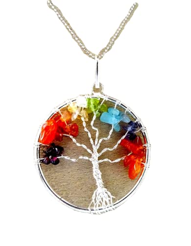 Pendentif chakras arbre de vie : le bijou femme idéal à offrir avec amour