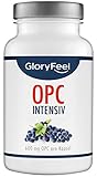 ✅ 95% OPC GEHALT - HÖCHSTE DOSIERUNG: OPC Intensiv von GloryFeel liefert mit 632mg reinem Traubenkernextrakt, davon 600mg echtes OPC (Oligomere Proanthocyanidine) pro Kapsel, die höchste Dosierung bei Amazon - 95% Echt-OPC-Gehalt.