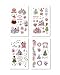 Santa’s Workshop Sticker Book – Pastel Christmas Planner Stickers with Fashion Illustrations – Holiday Scrapbooking, Hobonichi and Journaling Stickers – by Rongrong Devoe