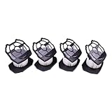 YUXSOUQ 313282001 313282002 フィルターキット 4パック Ryobi P718 P7181 P7181K ストラットスティック 18ボルト掃除機に対応
