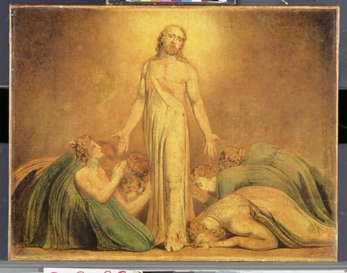 Impression d'art Le Christ apparaissant aux apôtres William Blake : sublimez vos murs vides 60x90