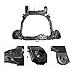 Black Front Subframe Crossmember 62400-2P050 62400-0W500 Compatible with Kia Sorento 3.5L V6/2.4L L4 2011-2013; Fit for Hyundai Santa Fe 3.5L V6/2.4L L4 2010-2012 Front Crossmember
